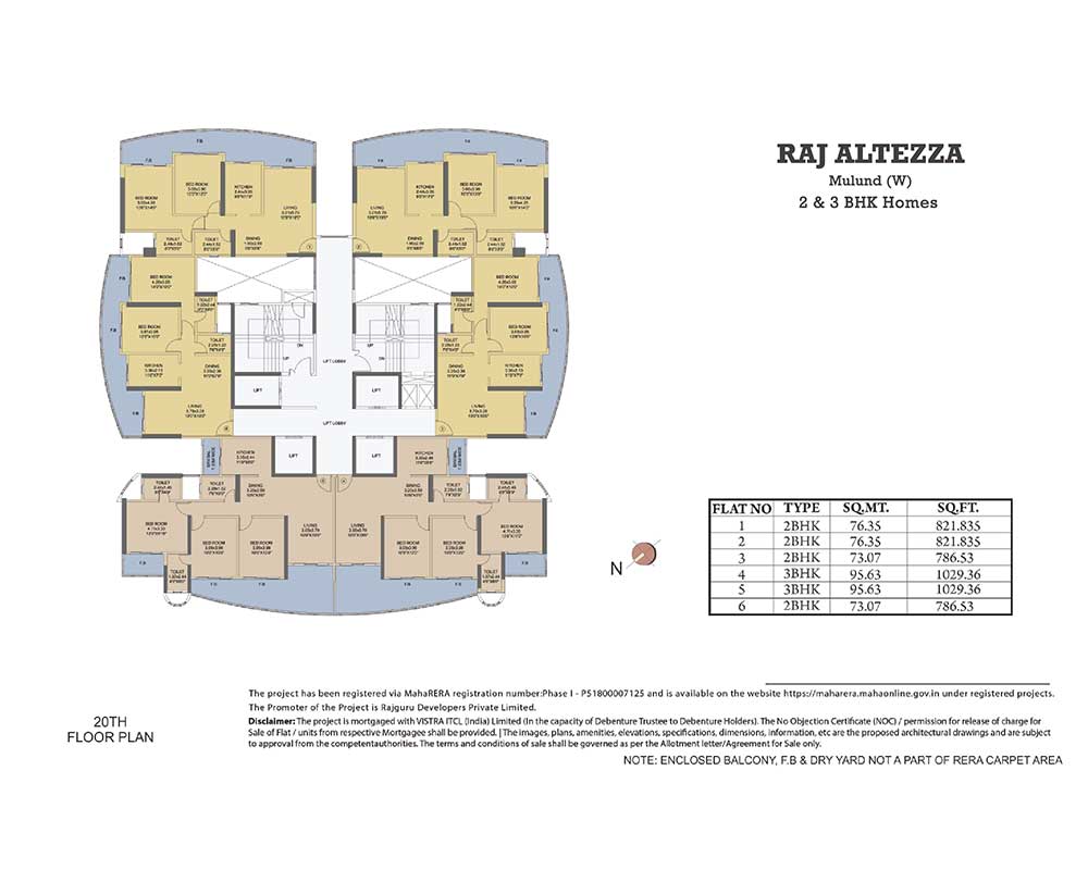 Raj Altezza Floor Plan