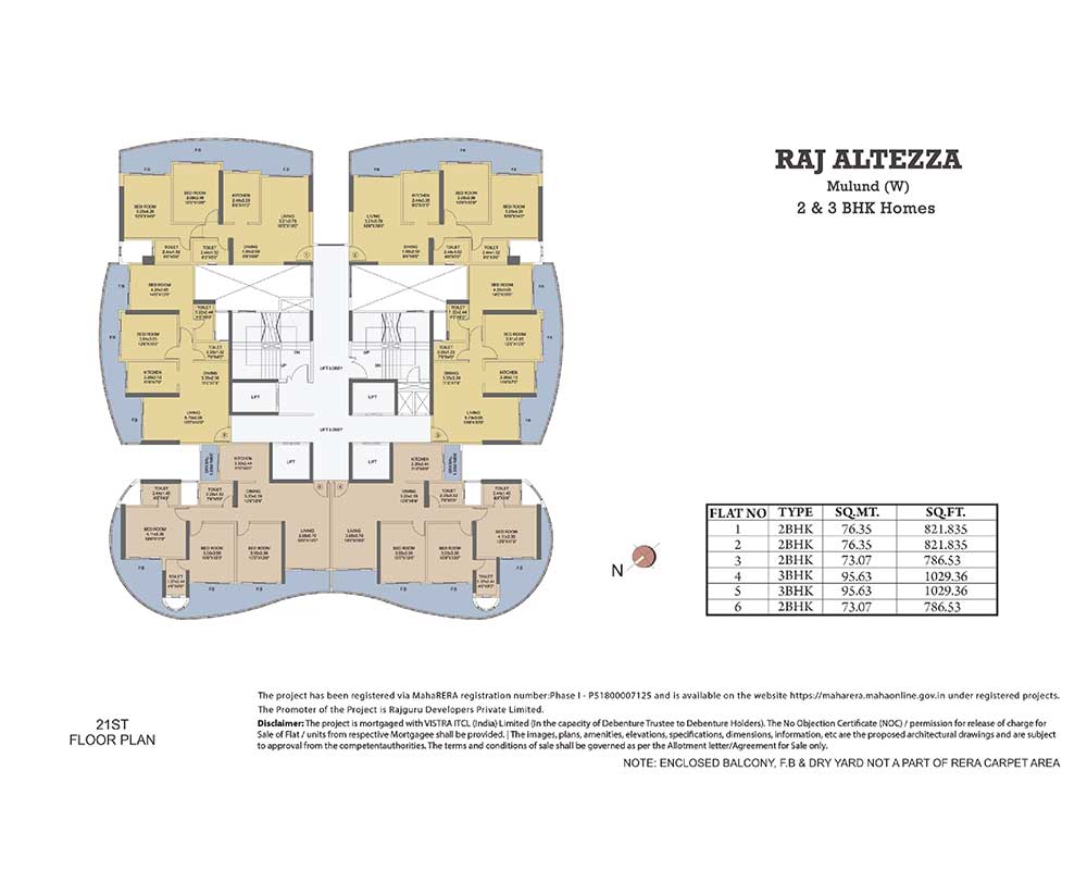 Raj Altezza Floor Plan