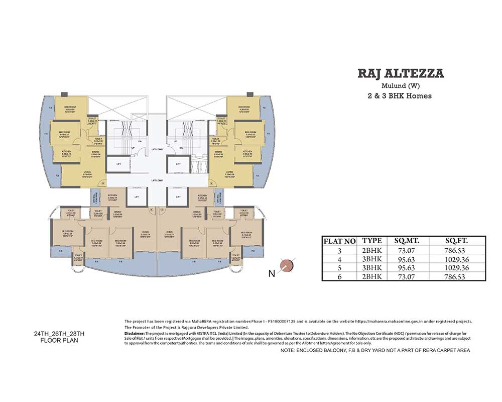 Raj Altezza Floor Plan