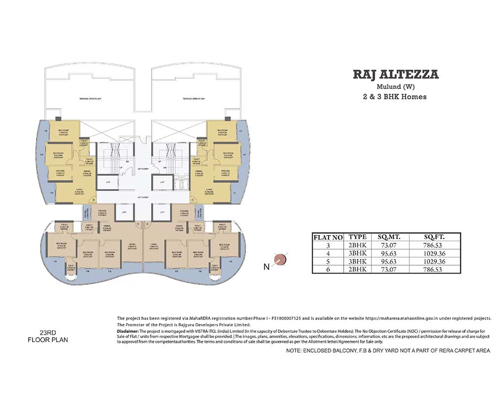 Raj Altezza Floor Plan