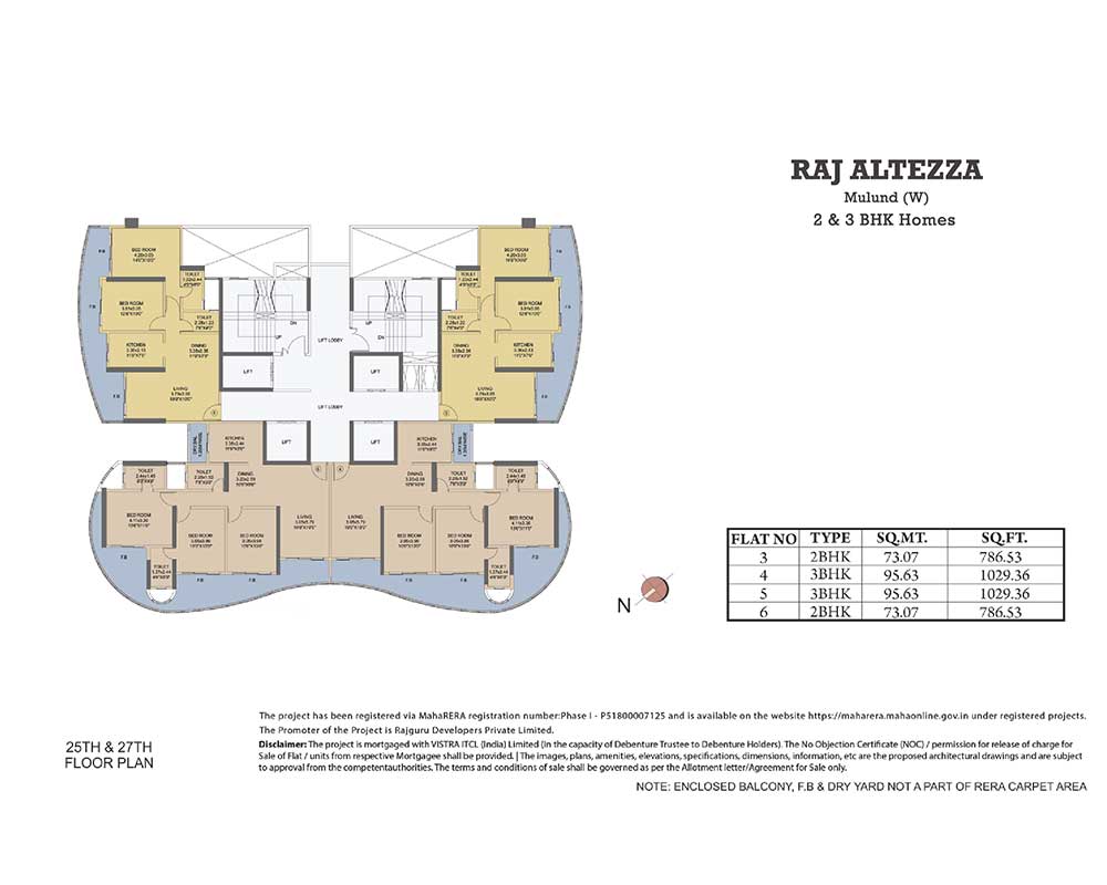 Raj Altezza Floor Plan