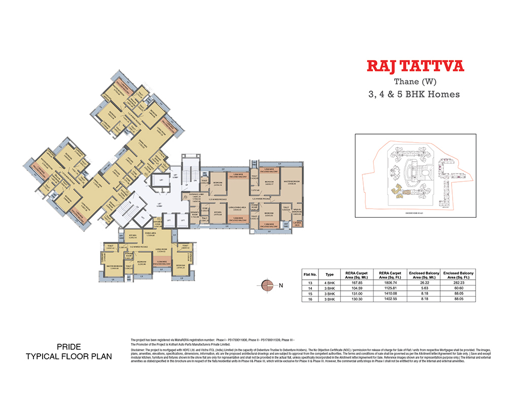 Raj Tattva Floor Plan Pride