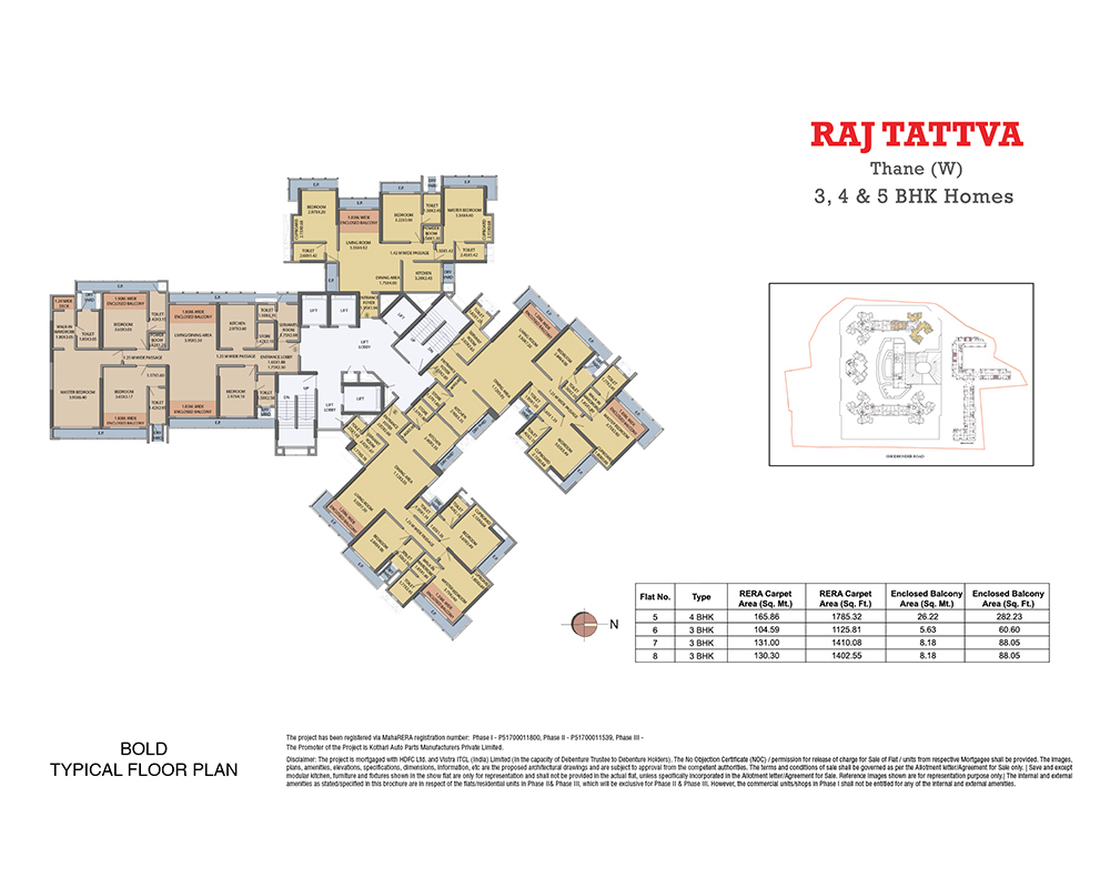 Raj Tattva Floor Plan Bold