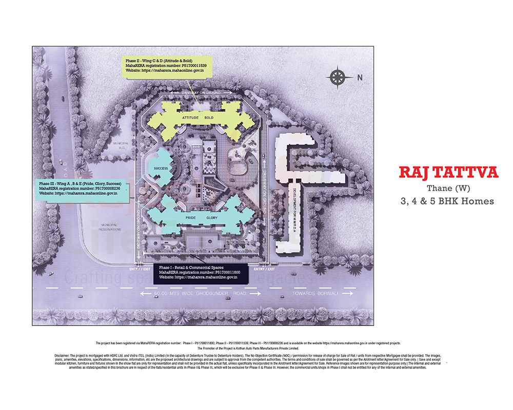 Raj Tattva Layout Floor Plan - Pride