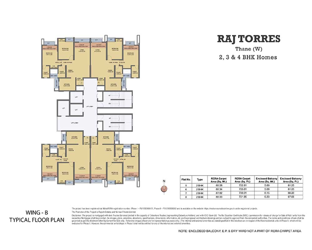 Raj Torres Floor Plan Wing B